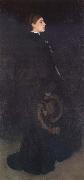 James Abbott Mcneill Whistler Miss Rosa Corder Sweden oil painting artist